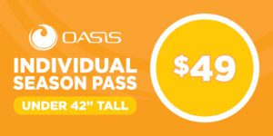 Individual Season Pass Under 42" tall